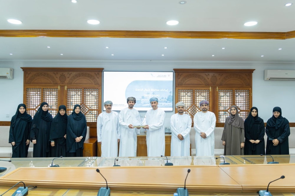 تكريم البلديات المتميزة في الإدارة المالية بشمال الباطنة 