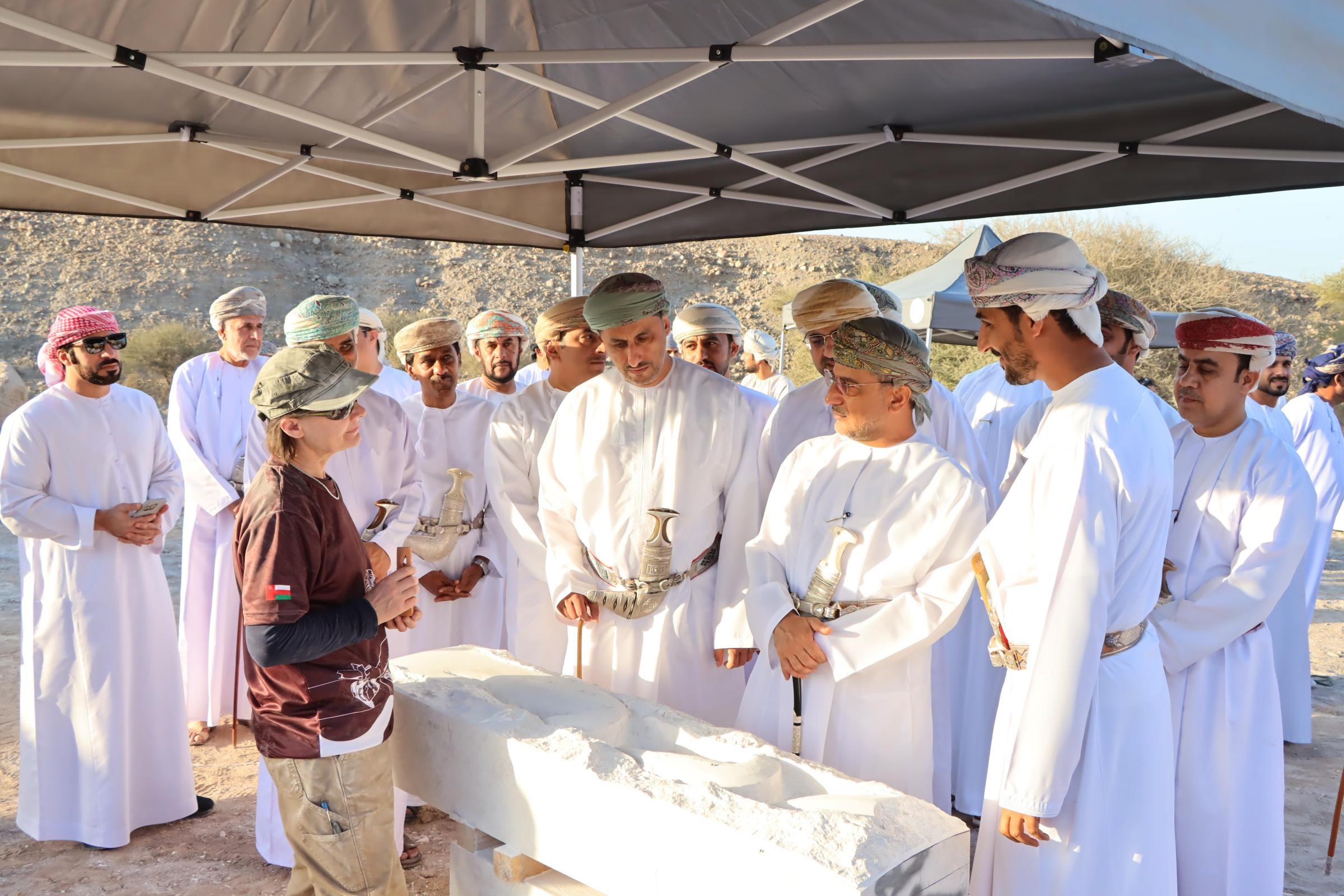 افتتاح النسخة الـ 13 من مخيم النحاتين بصحار